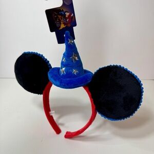 NWT. Disney Sorcerer Fantasia Mickey Mouse Hat Ear Headband from Primark